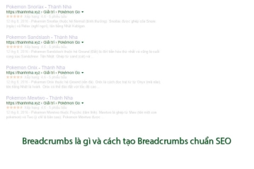 Breadcrumbs là gì và cách tạo Breadcrumbs chuẩn SEO Breadcrumbs là gì và cách tạo Breadcrumbs chuẩn SEO