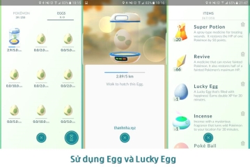 Tất tần tật về Egg và Lucky Egg trong Pokemon Go Tất tần tật về Egg và Lucky Egg trong Pokemon Go