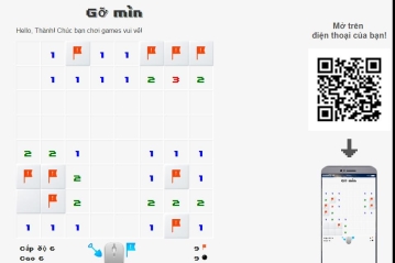 Game gỡ mìn - dò mìn (minefield)